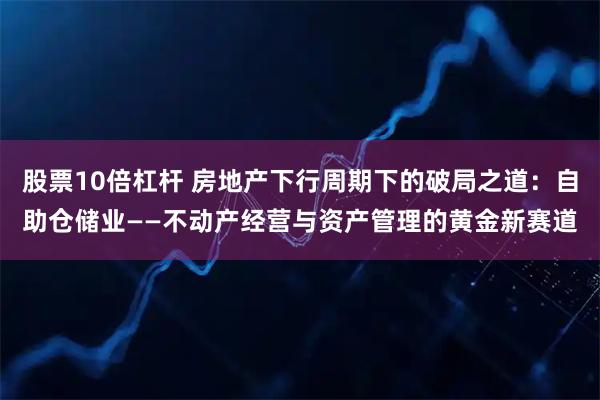 股票10倍杠杆 房地产下行周期下的破局之道：自助仓储业——不动产经营与资产管理的黄金新赛道